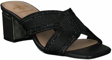 Damen-Pantoletten 951166 (Schwarz)