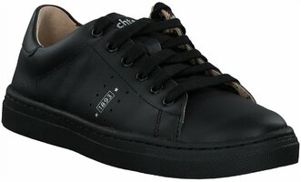 Kinder-Halbschuhe aus Leder 930842 (Schwarz)