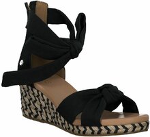 Keilabsatz-Sandalen für Damen 904417 (Schwarz)