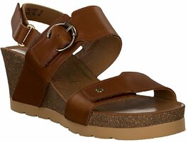 Keilabsatz-Sandalen für Damen 906050 (Braun)