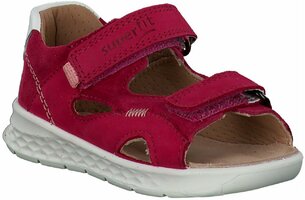 Klett-Sandalen aus Leder 931901 (Rosa)