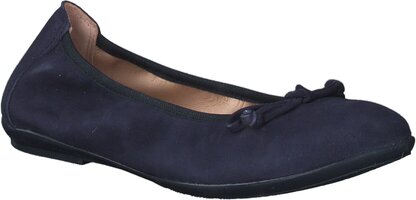 Ballerinas für Mädchen aus Leder 930921 (Blau)