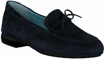 Flache Slipper für Damen 180833 (Dunkelblau)