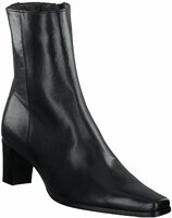 Damen-Stiefeletten aus Leder 699524 (Dunkelblau)