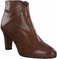 Damen-Stiefeletten aus Leder 264386 (Mittelbraun)