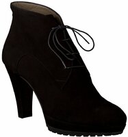 Absatz-Stiefeletten mit Schnürung 223621 (Schwarz)