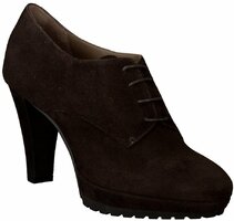 Knöchel-Pumps zum Schnüren 281694 (Dunkelbraun)