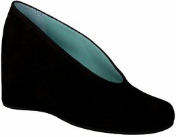 Keilabsatz-Pumps für Damen 771569 (Schwarz)