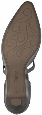 Gisy: Gabor Riemchen Pumps für Damen 818884 (Hellgrau Gisy: Gabor Riemchen Pumps für Damen 818884 (Hellgrau