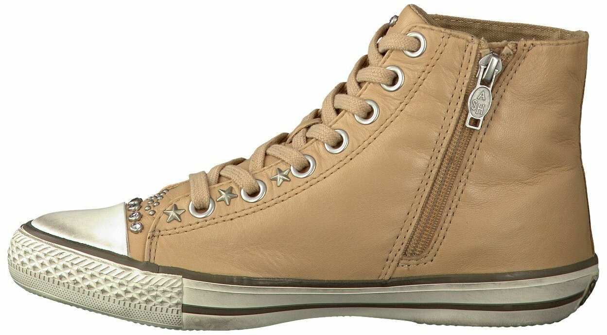 ASH Knöchel Sneaker für Damen in Beige Boots für Damen ASH Knöchel Sneaker für Damen High Top Sneaker 346858 beige