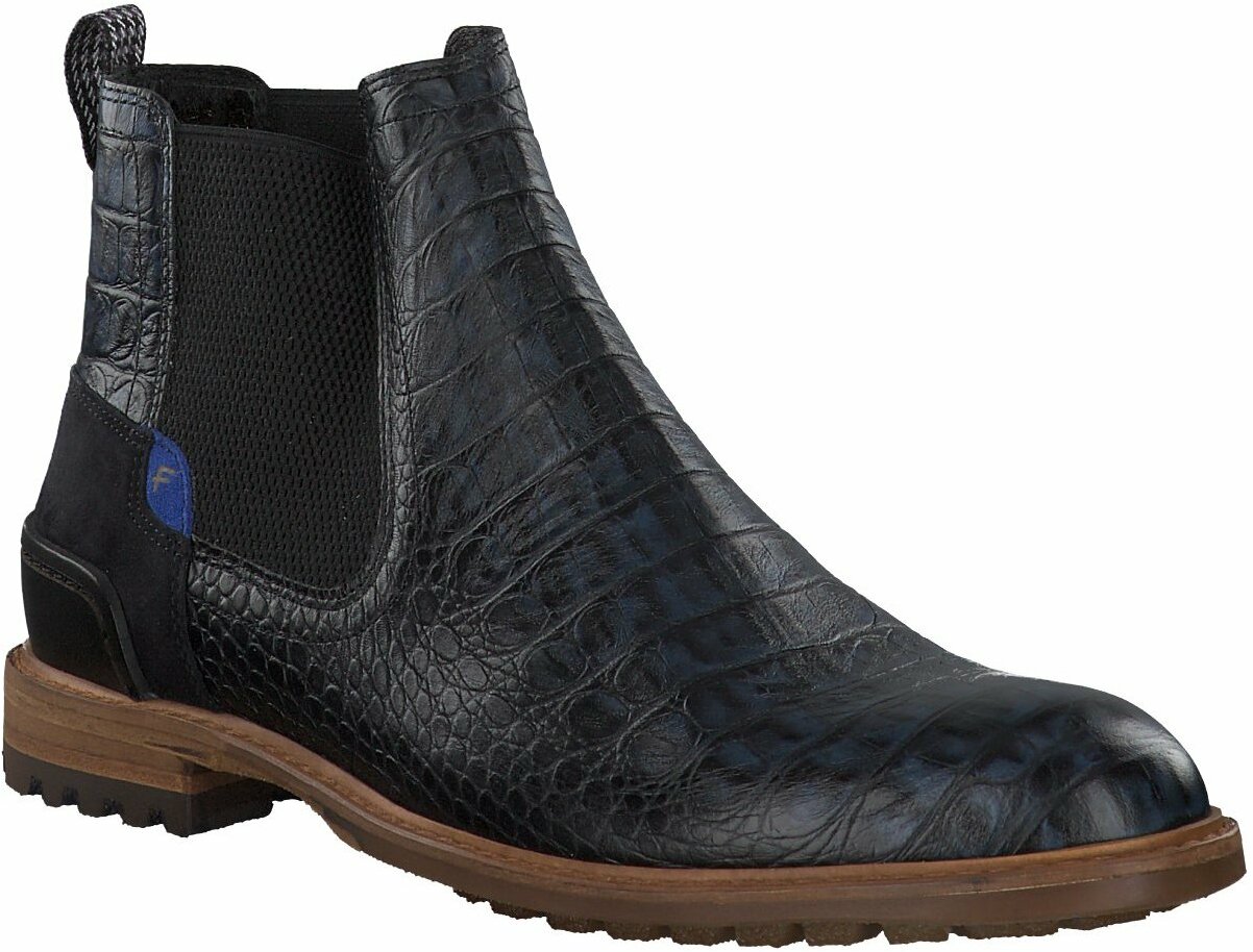 Floris Van Bommel Herren Stiefeletten Dunkelblau Im Online Shop Von Gisy Kaufen