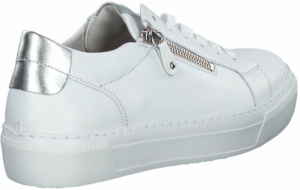 Gabor Damen Sneaker Aus Leder Weiss Im Online Shop Von Gisy Kaufen