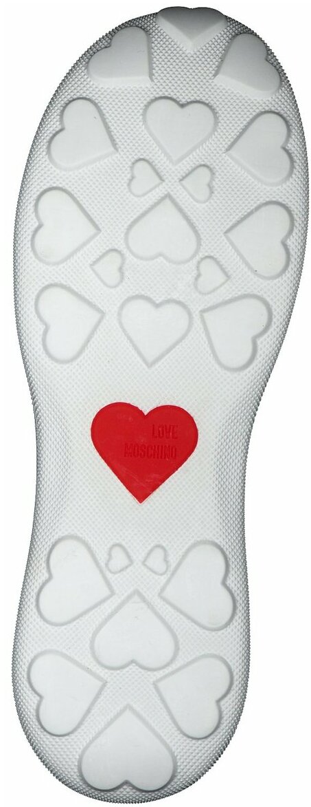 Gisy: Love Moschino Damen Schnürschuhe 820726 (WeißBunt Gisy: Love Moschino Damen Schnürschuhe 820726 (WeißBunt