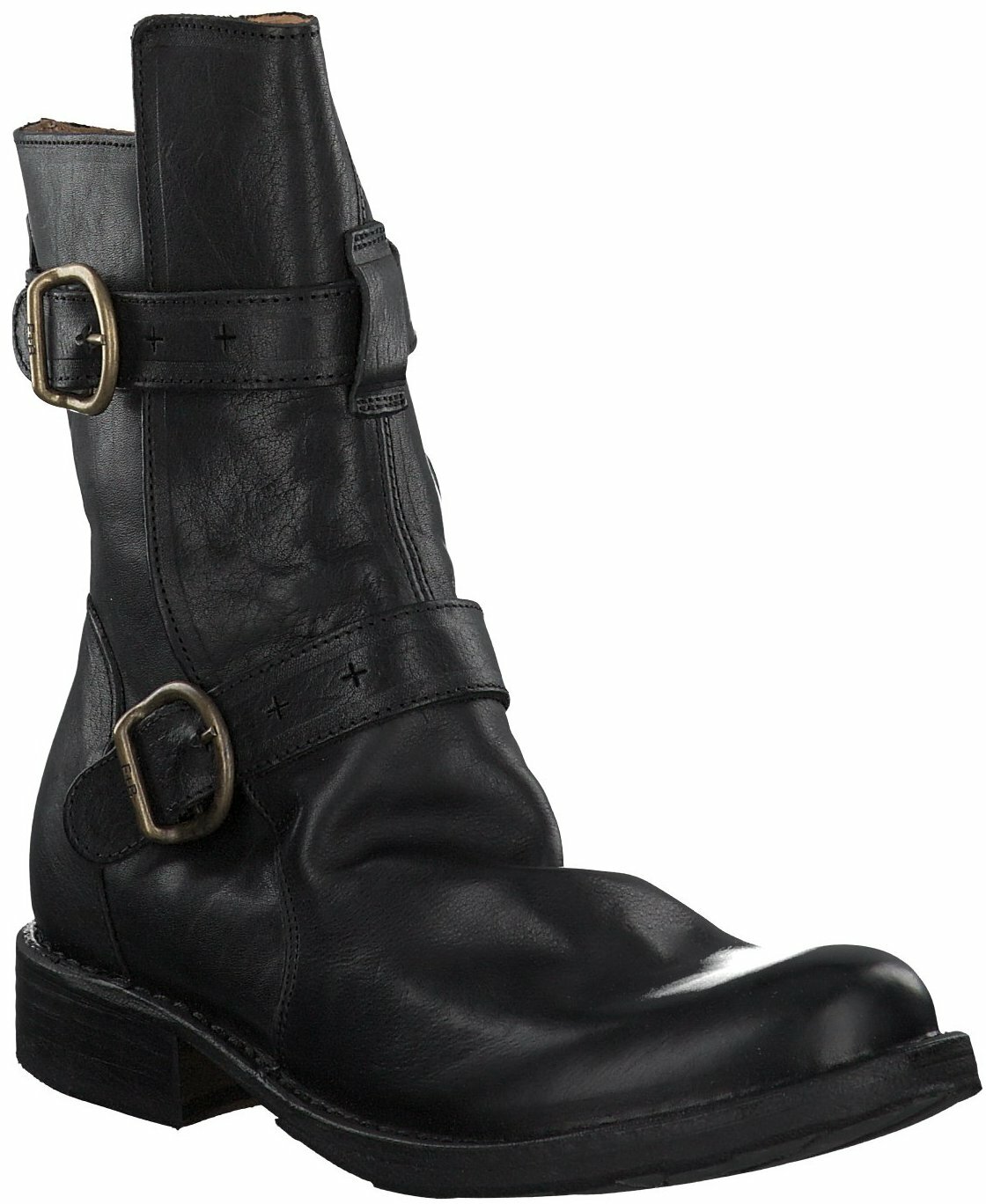 Fiorentini Baker Schwarze Biker Boots Fur Damen Boots Fur Damen Schwarz Leder Damenschuhe Boots